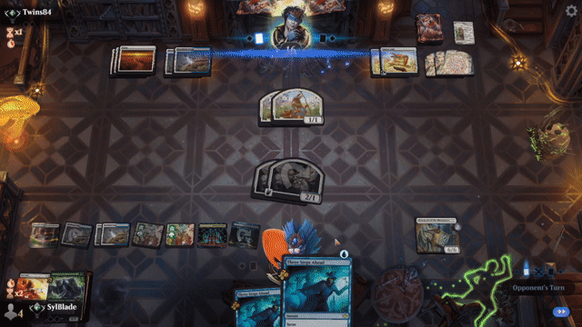 Watch MTG Arena Video Replay - Rogue by SylBlade VS Rogue by Twins84 - Standard Traditional Ranked