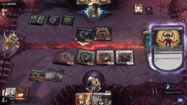 Watch MTG Arena Video Replay -  by Trendar VS Golgari Poison by piroriix - Standard Traditional Ranked