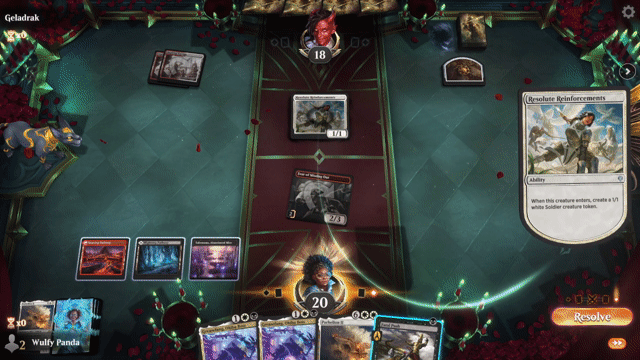 Watch MTG Arena Video Replay - Mardu Midrange by Wulfy Panda VS Boros Midrange by Geladrak - Explorer Play
