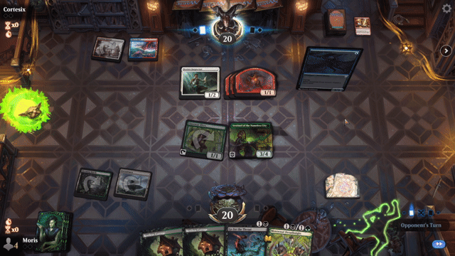 Watch MTG Arena Video Replay - Golgari Midrange by Moris VS Jeskai Aggro by Cortesix - Standard Metagame Challenge