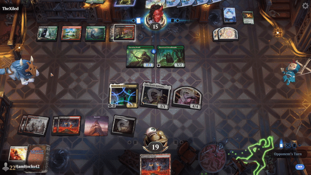 Watch MTG Arena Video Replay - Mardu Legends by HamHocks42 VS 4 Color Control by TheXiled - Standard Challenge Match