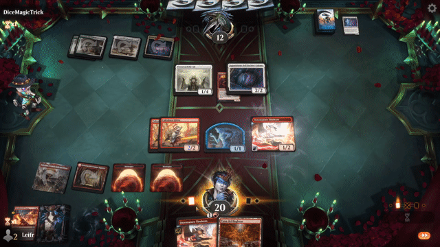 Watch MTG Arena Video Replay - Red Deck Wins by Leifr VS Rogue by DiceMagicTrick - Explorer Play