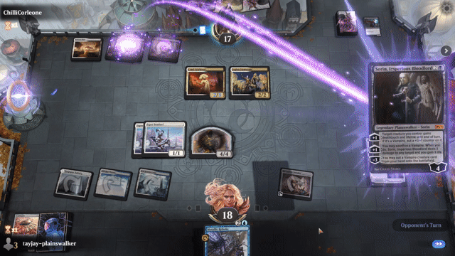 Watch MTG Arena Video Replay - Azorius Artifacts by tayjay-plainswalker VS Orzhov Vampires by ChilliCorleone - Historic Play