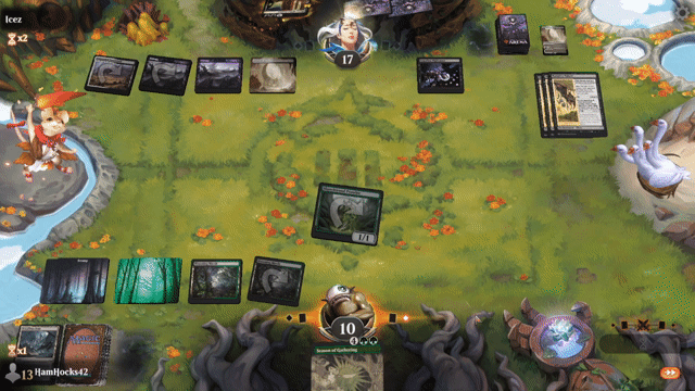 Watch MTG Arena Video Replay - Golgari Midrange by HamHocks42 VS Rogue by Icez - Standard Play