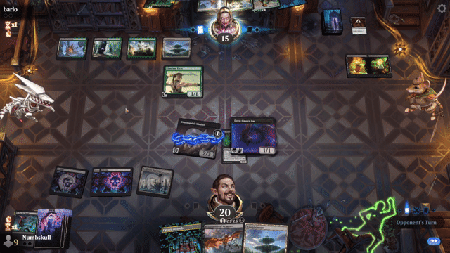Watch MTG Arena Video Replay - Mono Black Control by Numbskull VS Golgari Midrange by barlo - Standard Metagame Challenge