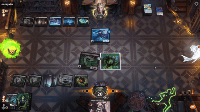 Watch MTG Arena Video Replay - Golgari Midrange by Moris VS Dimir Midrange by onoryaku - Standard Metagame Challenge