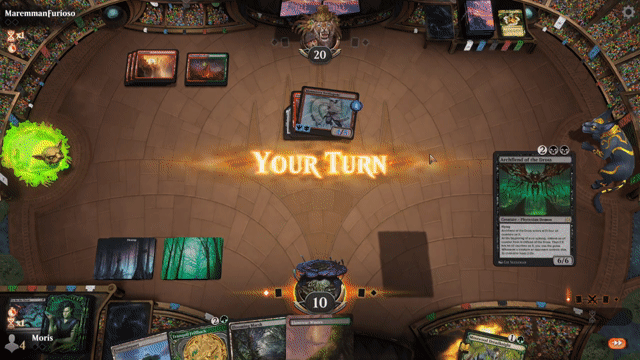 Watch MTG Arena Video Replay - Golgari Midrange by Moris VS Temur Aggro by MaremmanFurioso - Standard Tournament Match