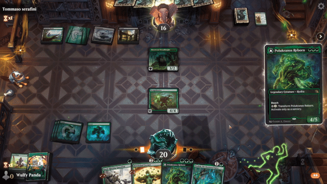 Watch MTG Arena Video Replay - Mono Green Counters by Wulfy Panda VS Golgari Poison by Tommaso serafini - Standard Play
