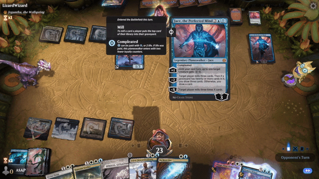 Watch MTG Arena Video Replay - Jeskai Control by A$AP  VS Humans by LizardWizard - Historic Event