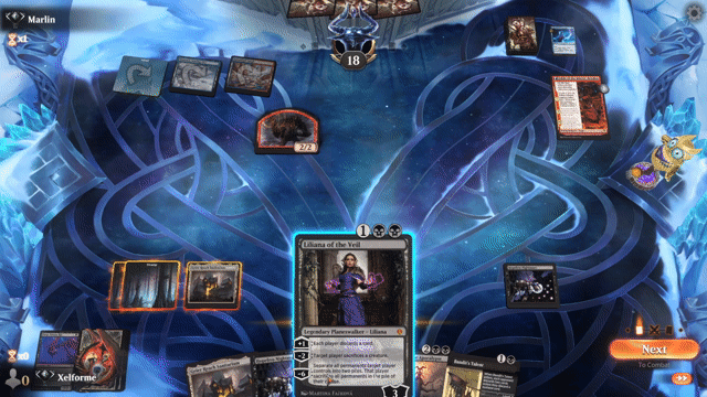 Watch MTG Arena Video Replay - Mono Black Control by Xelforme VS Izzet Control by Marlin - Explorer Ranked