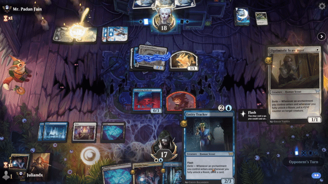 Watch MTG Arena Video Replay - Rogue by Juliandx VS WU by Mr. Padan Fain - Premier Draft Ranked