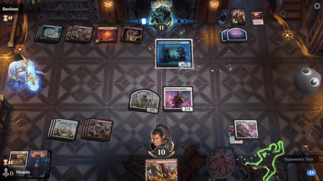 Watch MTG Arena Video Replay - RW by Niraelo VS RU by Bastious - Jump In