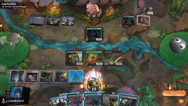 Watch MTG Arena Video Replay - 4 Color Midrange by HamHocks42 VS Sultai Midrange by Angelmaldita - Timeless Challenge Match