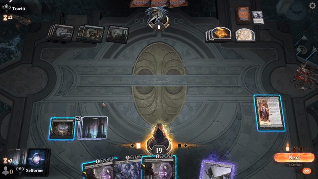 Watch MTG Arena Video Replay - Mono Black Midrange by Xelforme VS Golgari Midrange by Trueitt - Explorer Ranked