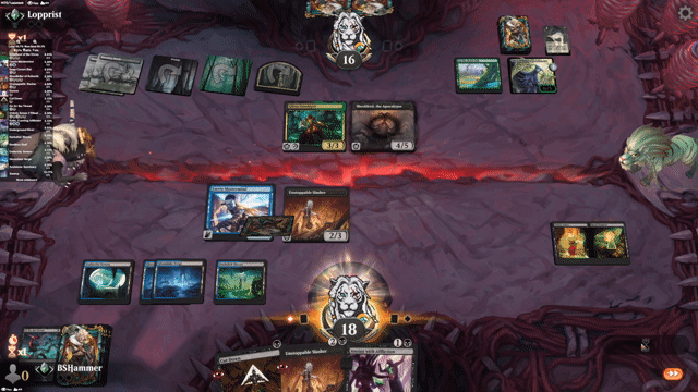 Watch MTG Arena Video Replay - Dimir Midrange by BSHammer VS Golgari Control by Lopprist - Standard Traditional Ranked