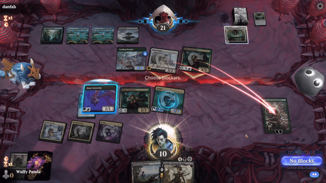 Watch MTG Arena Video Replay - Rogue by Wulfy Panda VS Simic Artifacts by danfab - Traditional Standard Event