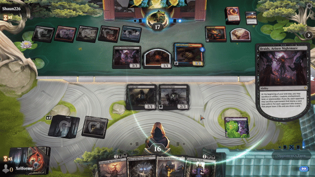 Watch MTG Arena Video Replay - Mono Black Control by Xelforme VS Grixis Midrange by Shaun226 - Explorer Play