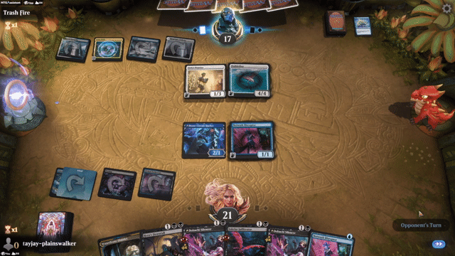 Watch MTG Arena Video Replay - Dimir Ninjas by tayjay-plainswalker VS Jeskai Control by Trash Fire - Historic Play