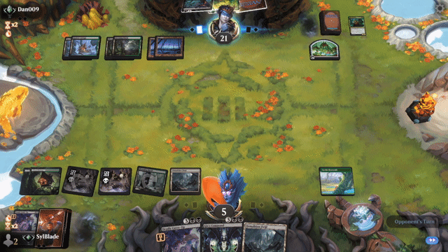 Watch MTG Arena Video Replay - Golgari Control by SylBlade VS Golgari Midrange by Dan009 - Standard Traditional Ranked