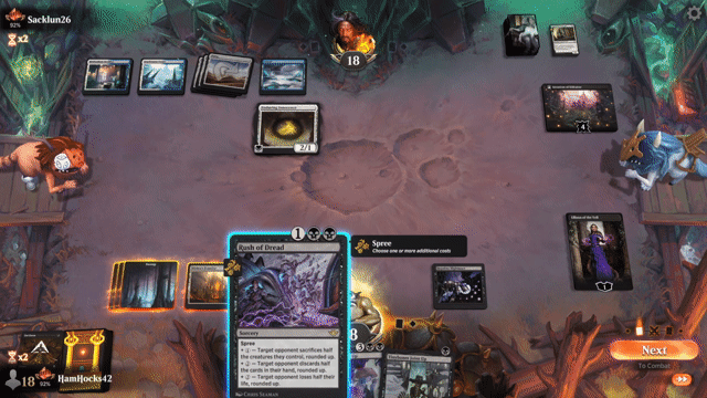 Watch MTG Arena Video Replay - Rogue by HamHocks42 VS WU by Sacklun26 - Standard Ranked