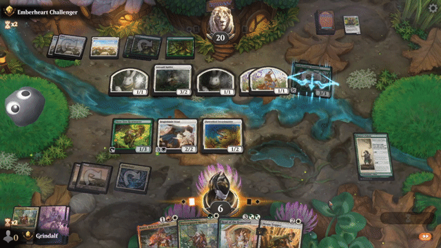Watch MTG Arena Video Replay - GW by Grindalf VS GW by Emberheart Challenger - Premier Draft Ranked
