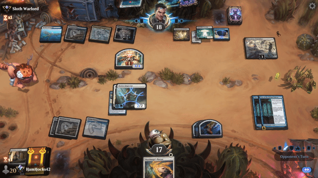 Watch MTG Arena Video Replay - Azorius Midrange by HamHocks42 VS Azorius Midrange by Sloth Warlord  - Standard Ranked