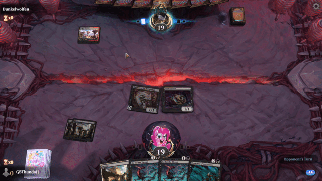 Watch MTG Arena Video Replay - Rogue by GBThundaII VS BR by Dunkelwolfen - Standard Play