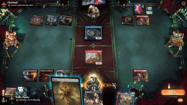 Watch MTG Arena Video Replay - Mardu Aggro by Wulfy Panda VS Rogue by Chesthair - Timeless Traditional Ranked