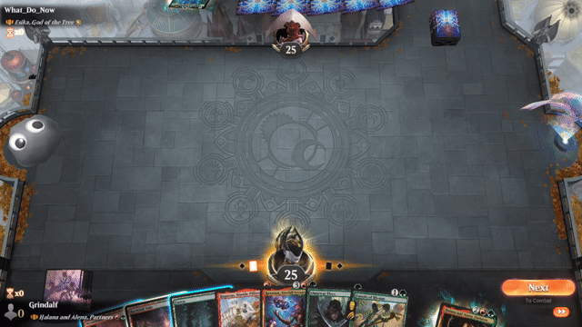 Watch MTG Arena Video Replay - Halana and Alena, Partners by Grindalf VS Esika, God of the Tree by What_Do_Now - Historic Brawl