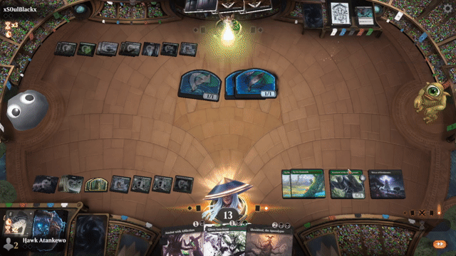 Watch MTG Arena Video Replay - Golgari Control by Hawk Atankewo VS Golgari Midrange by xS0ulBlackx - Standard Tournament Match