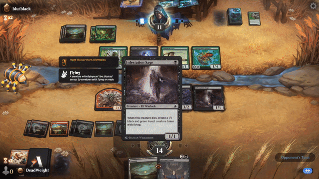 Watch MTG Arena Video Replay - BR by DeadWeight VS BG by blu/black - Premier Draft Ranked