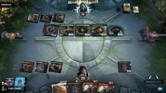 Watch MTG Arena Video Replay - Mardu Midrange by Wulfy Panda VS Abzan Aggro by LokoCrazy - Explorer Play