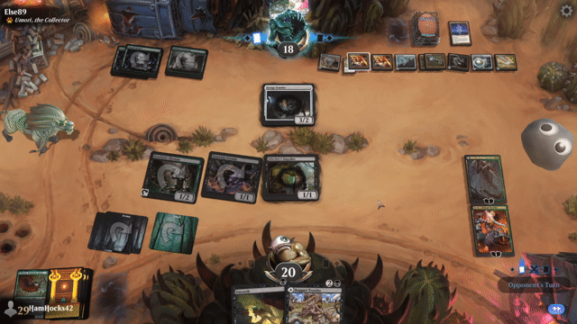 Watch MTG Arena Video Replay - Golgari Midrange by HamHocks42 VS 5 Color Control by Else89 - Historic Challenge Match