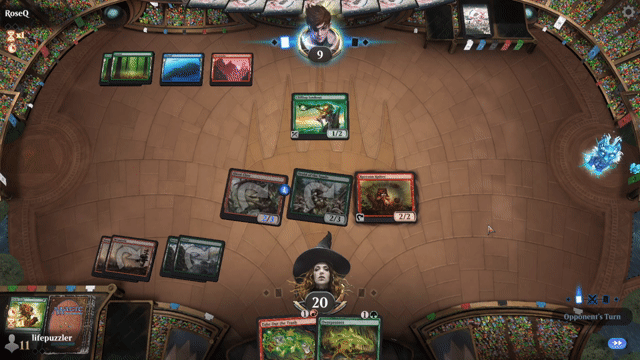 Watch MTG Arena Video Replay - Rogue by lifepuzzler VS Rogue by RoseQ - Standard Tournament Match