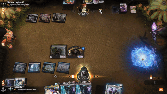 Watch MTG Arena Video Replay - Dimir Tempo by Juliandx VS Boros Energy by Divin-scorpion95 - Timeless Traditional Ranked