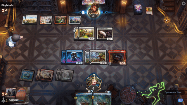 Watch MTG Arena Video Replay -  by Grindalf VS Boros Mice by Dieghito24 - Standard Event