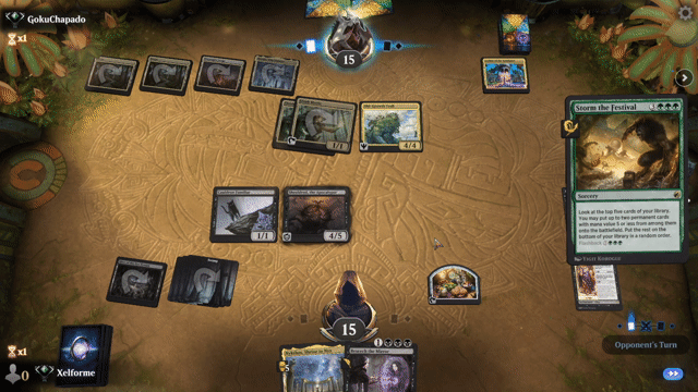 Watch MTG Arena Video Replay - Mono Black Midrange by Xelforme VS Gruul Midrange by GokuChapado - Explorer Ranked