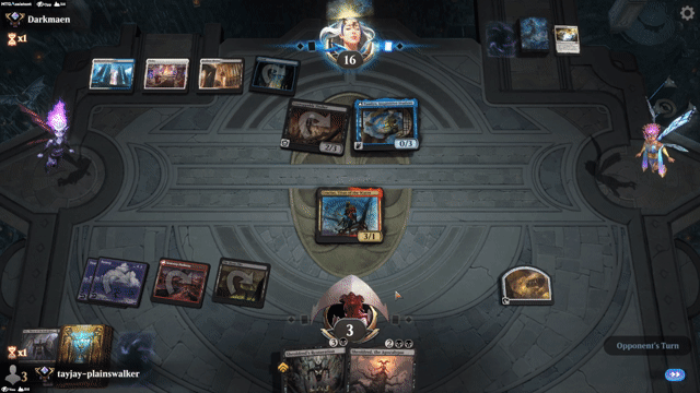 Watch MTG Arena Video Replay - Rogue by tayjay-plainswalker VS Esper Midrange by Darkmaen - Historic Ranked