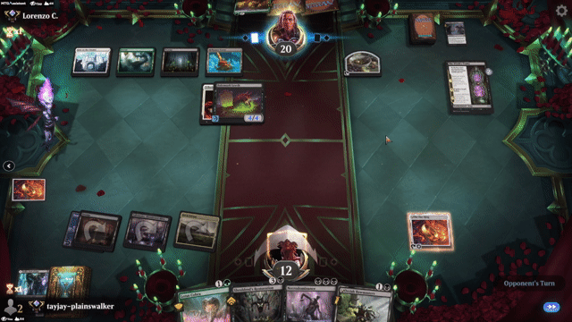 Watch MTG Arena Video Replay - Rogue by tayjay-plainswalker VS Rogue by Lorenzo C. - Historic Ranked