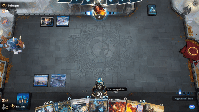 Watch MTG Arena Video Replay - Azorius Control by saitama VS Azorius Midrange by Polengan - Timeless Ranked