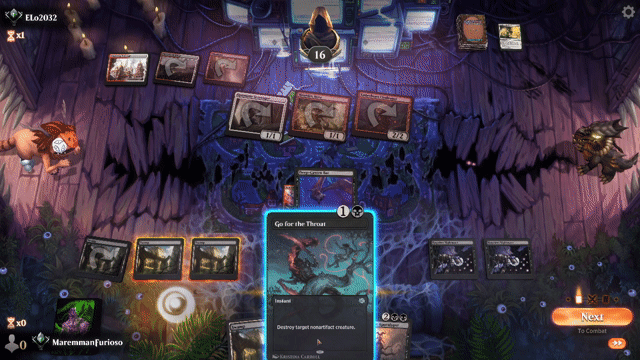 Watch MTG Arena Video Replay - Mono Black Control by MaremmanFurioso VS Boros Aggro by ELo2032 - Standard Ranked