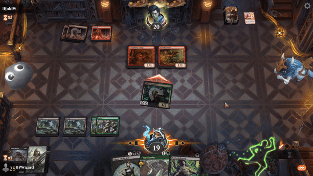 Watch MTG Arena Video Replay - Golgari Midrange by HPWizard VS Mono Red  by IHoldW - Standard Event