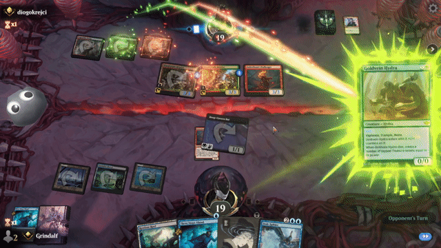 Watch MTG Arena Video Replay - Dimir Control by Grindalf VS Gruul Prowess by diogokrejci - Standard Ranked