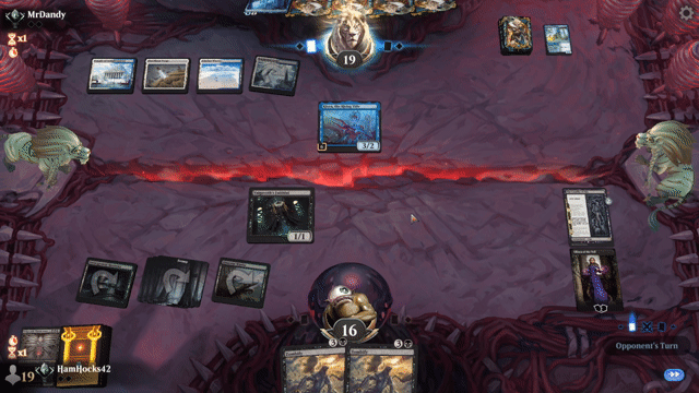 Watch MTG Arena Video Replay - Golgari Midrange by HamHocks42 VS Azorius Midrange by MrDandy - Standard Traditional Ranked