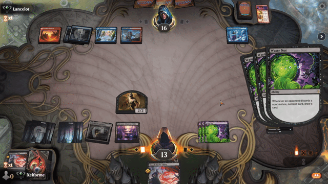 Watch MTG Arena Video Replay - Mono Black Control by Xelforme VS Izzet Control by Lancelot - Explorer Ranked