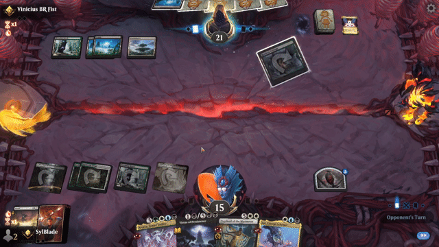 Watch MTG Arena Video Replay - Abzan Midrange by SylBlade VS Golgari Control by Vinicius BR Fist - Standard Traditional Ranked
