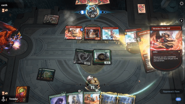 Watch MTG Arena Video Replay - Mono Green by Trendar VS Rakdos Aggro by earth - Explorer Play