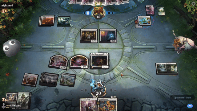 Watch MTG Arena Video Replay - Rogue by HPWizard VS GW by nightnerd - MWM Jump In
