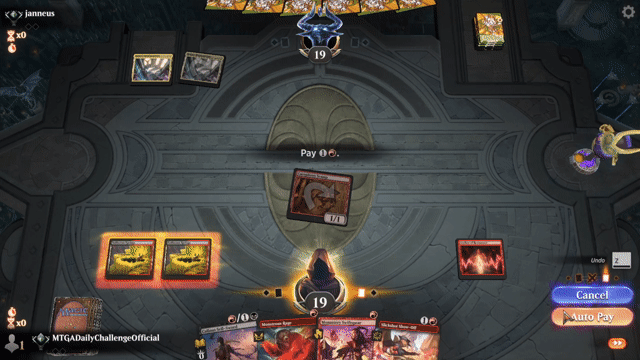 Watch MTG Arena Video Replay - Rogue by MTGADailyChallengeOfficial VS Bant Lotus by janneus - Explorer Traditional Ranked