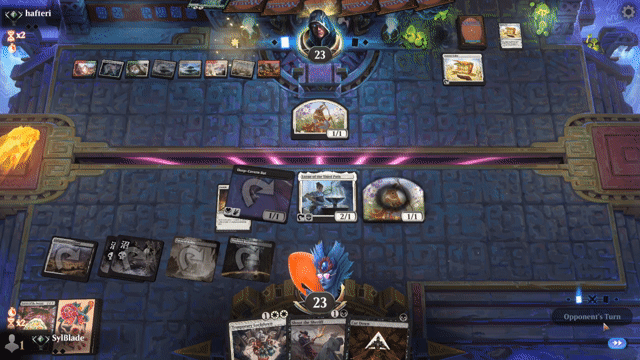 Watch MTG Arena Video Replay - Orzhov Midrange by SylBlade VS Rogue by hafteri - Standard Traditional Ranked